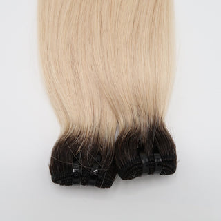 Rooted Platinum Blonde Silk Tressen | No. 1b/ Platin