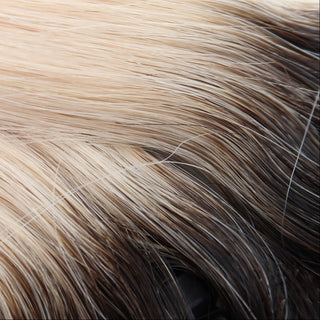 Rooted Platinum Blonde Silk Tressen | No. 1b/ Platin