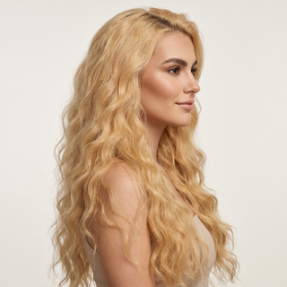 Almond Wave Silk +  Ivory Wave Silk Tressen | No. 9 / No. 613